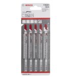 Bosch Dekupaj Testere Bıçağı Clean For PVC T 302 H 132 mm (5 Adet) - 2608667448 - Görsel 2