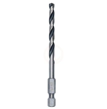 Bosch Metal Matkap Ucu HSS PointTeQ 1/4 İnç Altıgen Şaft 5,0 mm (10 Adet) - 2608577545