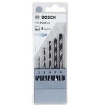 Bosch Metal Matkap Ucu HSS PointTeQ 1/4 İnç Altıgen Şaft Set (5 Parça 2-3-4-5-6 mm) - 2607002824