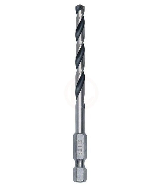 bosch-hsspointteq-hex-metal-matkap-ucu-5-0mm-2608577526 Bosch Metal Matkap Ucu HSS PointTeQ 1/4 İnç Altıgen Şaft 5,0 mm - 2608577526 - Görsel 1
