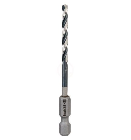 Bosch Metal Matkap Ucu Impact Control HSS Altıgen Şaft 3,5x79 mm - 2608577051