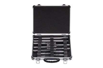 Bosch 11 Parça Çantalı SDS-Plus Kırıcı Delici Ucu ve Keski Seti - 2608578765