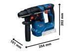 Bosch GBH 18V-18 Akülü Kırıcı Delici (Solo Model) - 0611927000 - Görsel 2