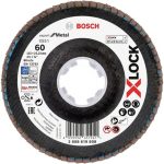 Bosch x551 Exm Açılı Flap Disk x-Lock 60 Kum 115 Mm - 2608619808