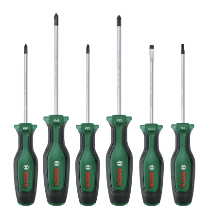 Bosch Tornavida Seti 6 Parça (1600A027Pm) - 1600A027PM
