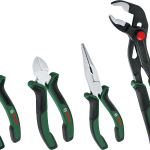 Bosch Pense Seti 4 Parça (Kargaburun, Yan Keski, Pense, Boru Anahtarı) - 1600A02W7K