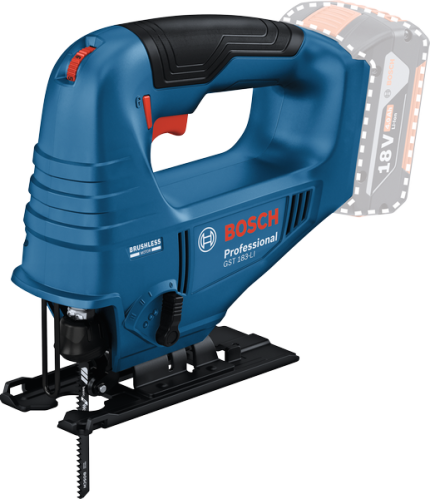 Bosch Akülü Dekupaj Testere Gst 183-Lı (Aküsüz) - 06015B7020