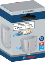 Bosch Aksesuar PRO Multi Material Delik Açma Testeresi 67 Mm - 2608901522 - Görsel 2