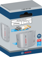 Bosch Aksesuar PRO Multi Material Delik Açma Testeresi 76 mm - 2608901526 - Görsel 2