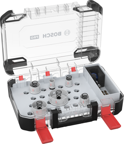 Bosch Aksesuar PRO Sheet Metal PC-Plus Delik Açma Testeresi 8-Pcs Set