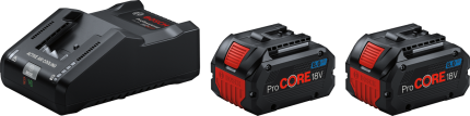 Bosch 2 x Procore 18V 8.0AH + Gal 18V-160 Profesyonel (Starter Başlangıç Kit)