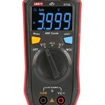 Unit UT123 Cepte Taşınabilir Dijital Led Ekranlı Multimetre Ölçü Aleti