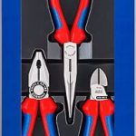 Knipex 00 20 11 PENSE KARGABURUN YAN KESKİ 3 LÜ SET - KNI002011