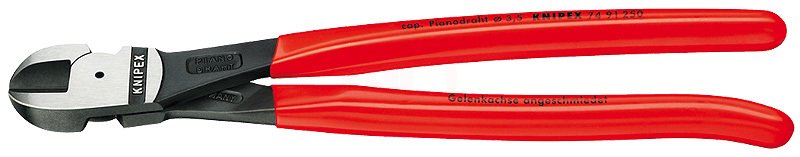kni7491250 Knipex 74 91 AĞIR TİP MERKEZLİ YAN KESKİ 250 MM - KNI7491250 - Görsel 1