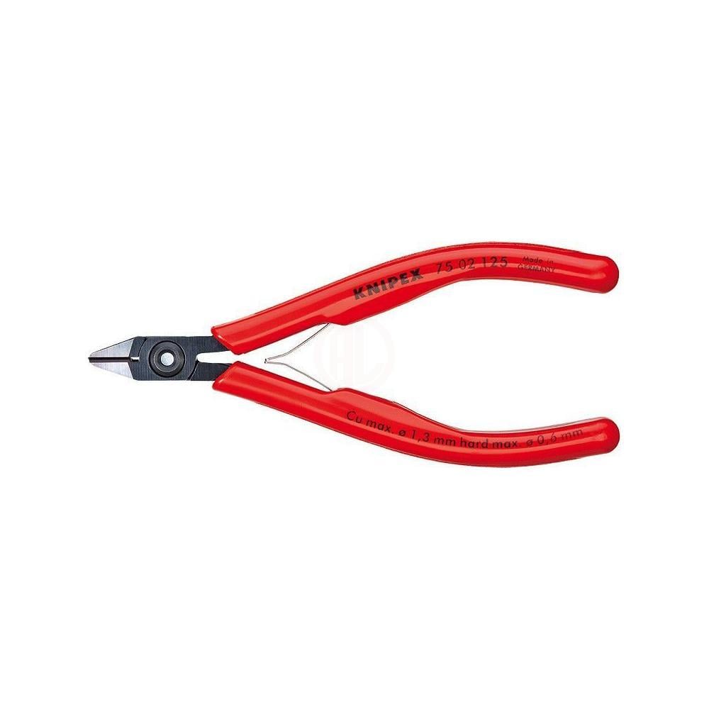 kni7502125 Knipex 75 02 ELEKTRONİKÇİ YAN KESKİ 125 MM - KNI7502125 - Görsel 1