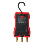 UNI-T UT336E KIT Kablosuz Sıcaklık Kelepçeli Dijital Manifold Ölçüm Cihazı - Görsel 4