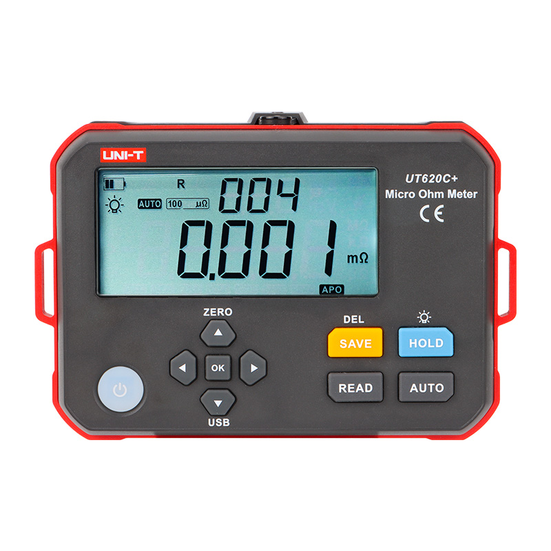 ut620c-1 Unit UT620C+ Dijital Mikro Ohm Metre - Görsel 1