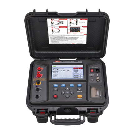 UNI-T UT620T 10A DC Direnç Test Cihazı (Mikro Ohmmetre) 4 Telli Kelvin Ölçüm