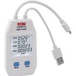 Unit UT658DUAL Çift Çıkışlı Usb Akım Gerilim Test Cihazı