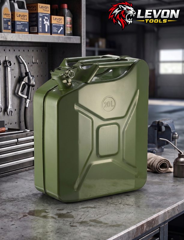 Steweld metal yakıt bidonu