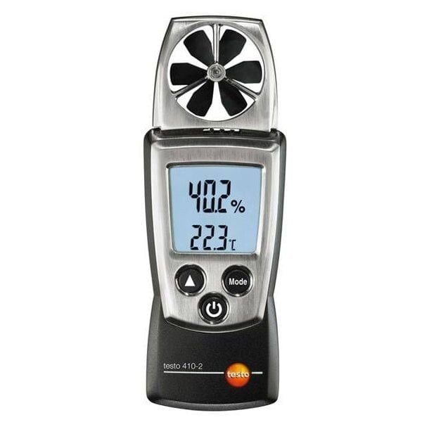 0560-204102 Testo 0560 4102 410-2 Anemometre (Hız+Sıcaklık+Nem) - Görsel 1