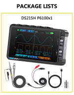 FNIRSI DS215H 2’si 1 Arada 50MHz Çift Kanal Dijital Osiloskop ve DDS Sinyal Jeneratörü - Görsel 3