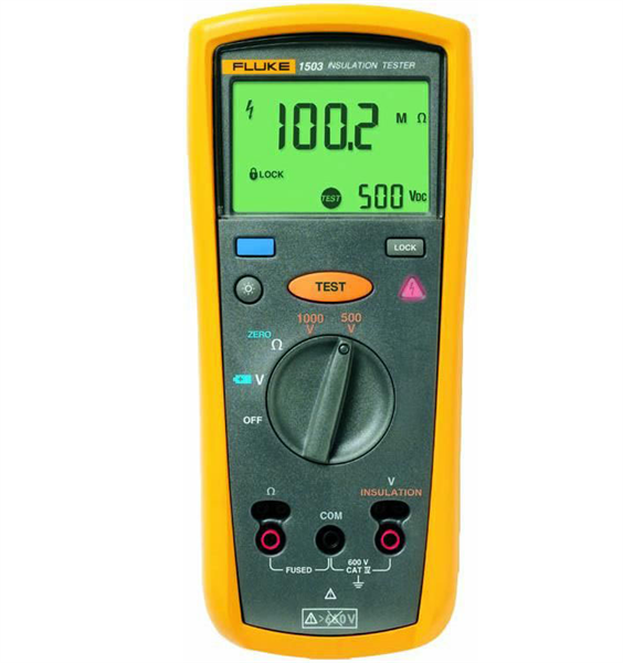 fluke-1503 FLUKE 1503 İzolasyon Direnci Test Cihazı - Görsel 1