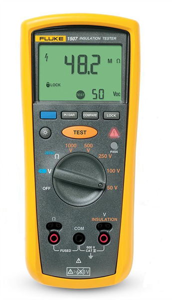 fluke-1507-izolasyon FLUKE 1507 İzolasyon Direnci Test Cihazı - Görsel 1