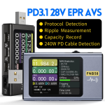 FNIRSI FNB58-BT Bluetooth USB Voltmetre Ampermetre Test Cihazı - Görsel 3