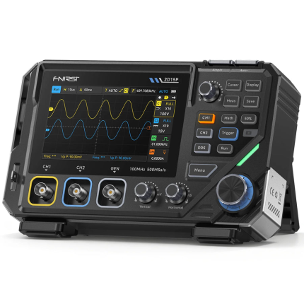 FNIRSI® 2D15P 3'ü 1 Arada Masaüstü 2 Kanallı 100MHz Fosfor Osiloskop Multimetre