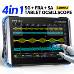 FNIRSI DPOS350P 4'ü 1 Arada 350MHz 1GSPS Osiloskop + Sinyal Jeneratörü + Spektrum Analizörü + Frekans Tepkisi Analizörü - Görsel 2