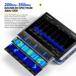 FNIRSI DPOS350P 4'ü 1 Arada 350MHz 1GSPS Osiloskop + Sinyal Jeneratörü + Spektrum Analizörü + Frekans Tepkisi Analizörü - Görsel 4