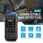 FNIRSI GD-02 Taşınabilir Yanıcı Doğal Gaz Dedektörü - Görsel 4
