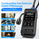 FNIRSI GD-02 Taşınabilir Yanıcı Doğal Gaz Dedektörü - Görsel 6