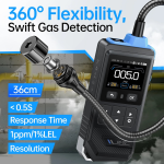 FNIRSI GD-02 Taşınabilir Yanıcı Doğal Gaz Dedektörü - Görsel 7