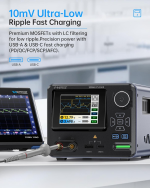 Fnirsi IPS3608 AC-DC Akıllı Dijital Kontrol Güç Kaynağı - Görsel 3