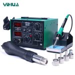 Yihua 862D+ Isı Ayarlı Sıcak Hava Üfleme Lehimleme Havya İstasyon - Görsel 2