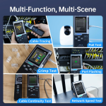 FNIRSI LPM-10A Multi Fonksiyon Network Kablo Test Cihazı - Görsel 3