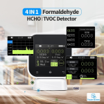 FNIRSI SFD-02 4'ü 1 Arada İç Hava Kalitesi Monitörü – Dokunmatik Ekranlı HCHO & TVOC Ölçüm Cihazı - Görsel 5